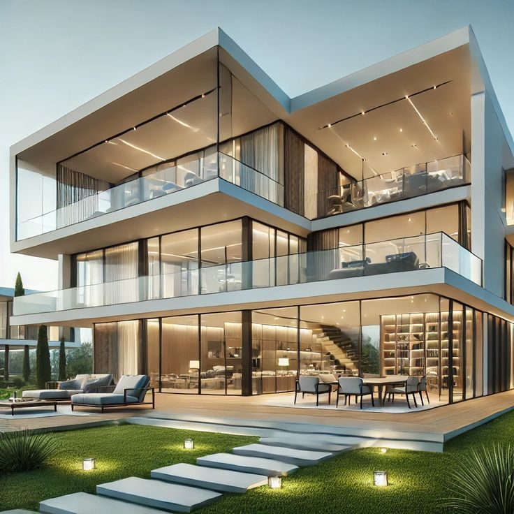 Modern building exterior