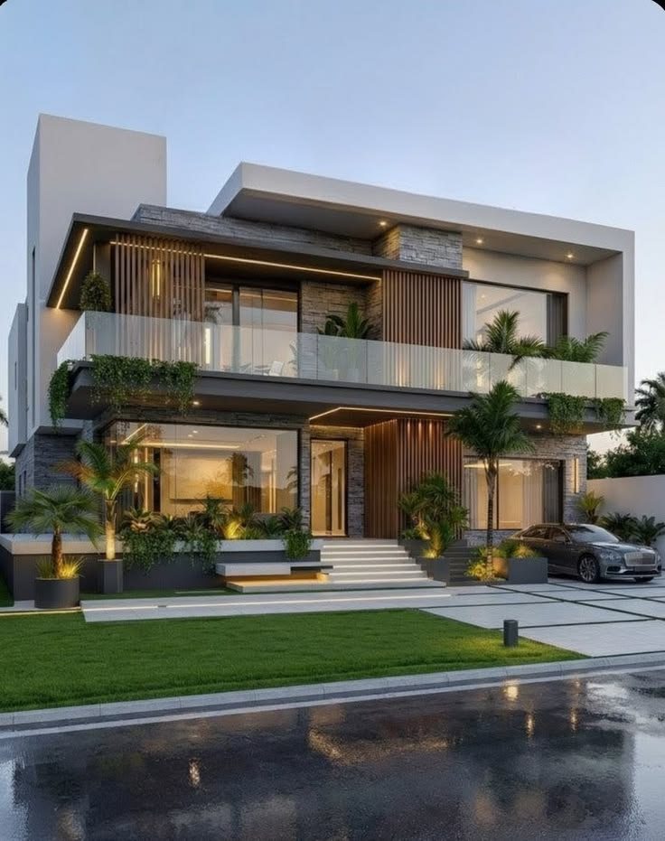 Contemporary residence