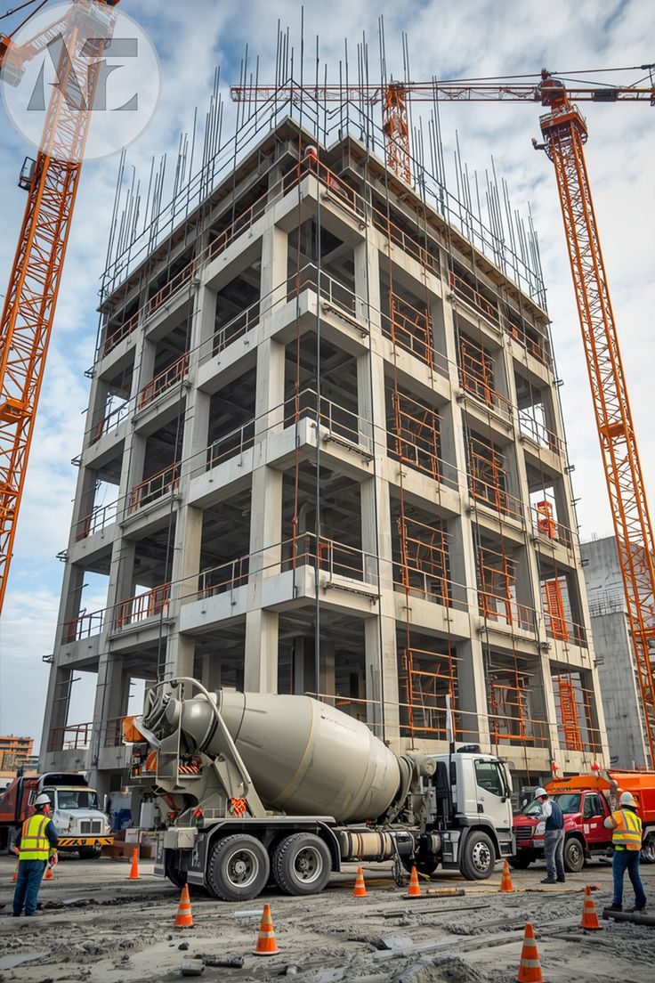 Ongoing residential construction project